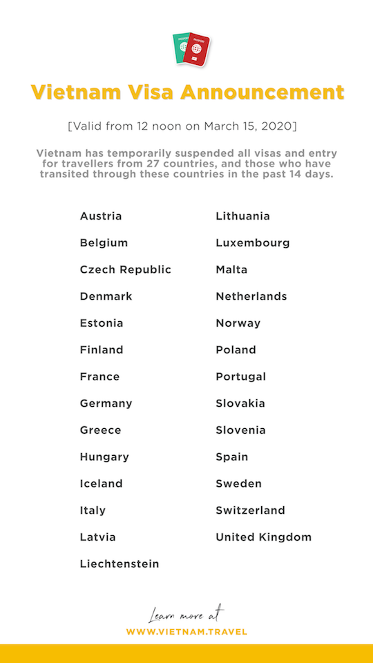 Suspended Visa List 2