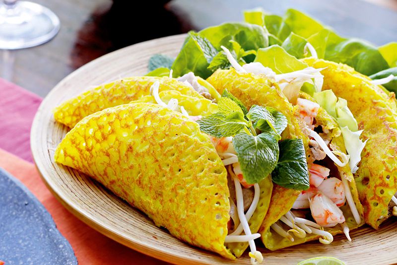 Bánh xèo – Nem lụi – Thịt nướng