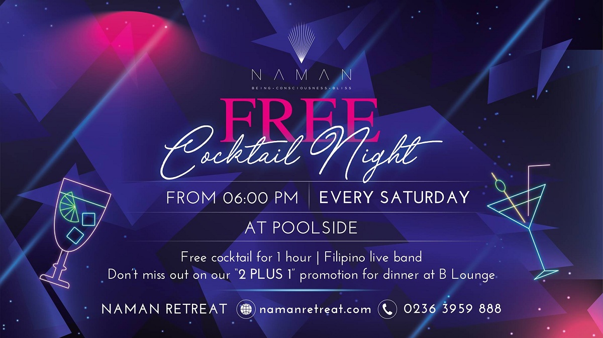 Naman Retreat – Free Cocktail Night
