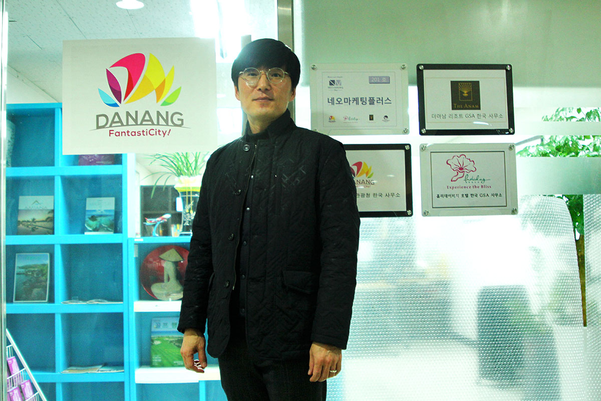 Mr. Noh Tae Ho - the official representative of Danang Department of Tourism in Korea