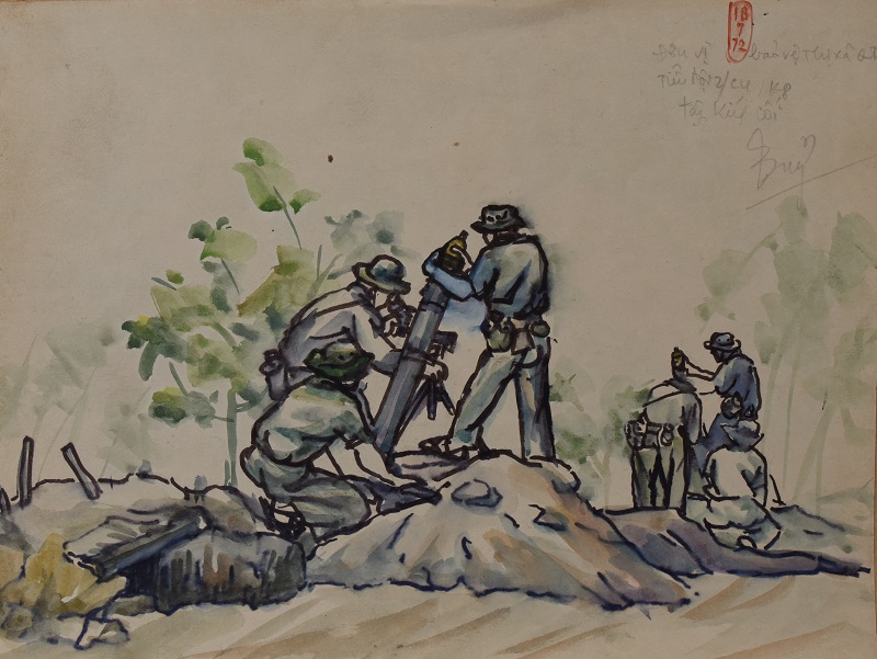 Triển lãm “Ký họa Kháng chiến” tại Bảo tàng Mỹ Thuật Đà Nẵng 2