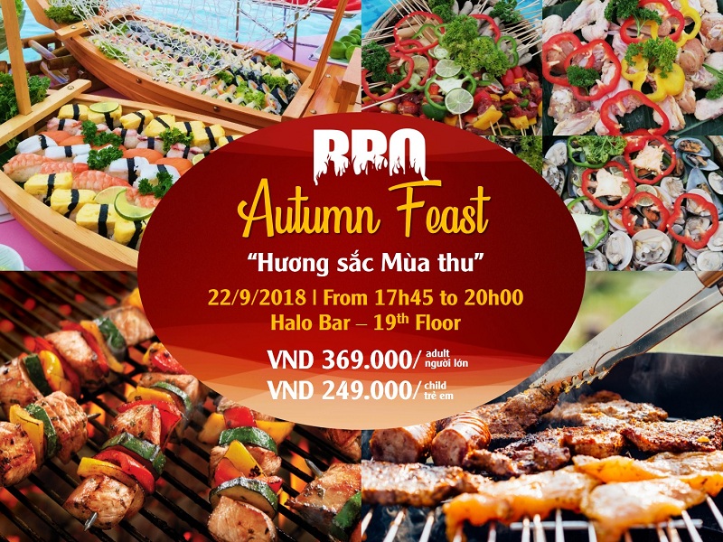 Hương sắc mùa thu – BBQ Buffet Trung thu 22.09 tại Mandila Beach Hotel bbq buffet