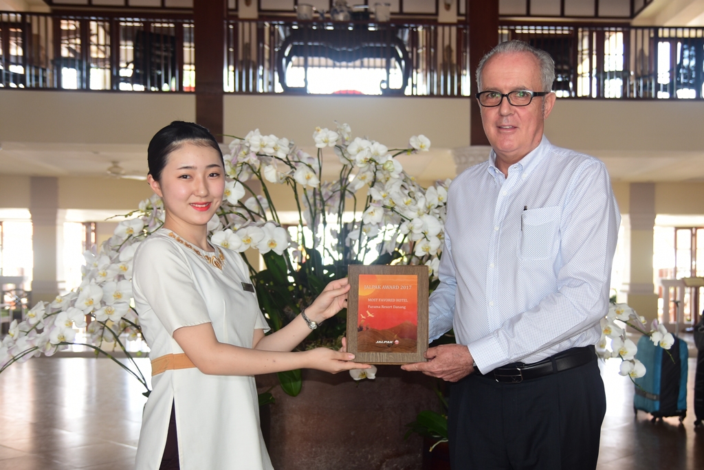 Giải thưởng “JALPAK” Nhật Bản ghi nhận Furama Resort Danang là “Khách sạn được yêu thích nhất 2017” 2