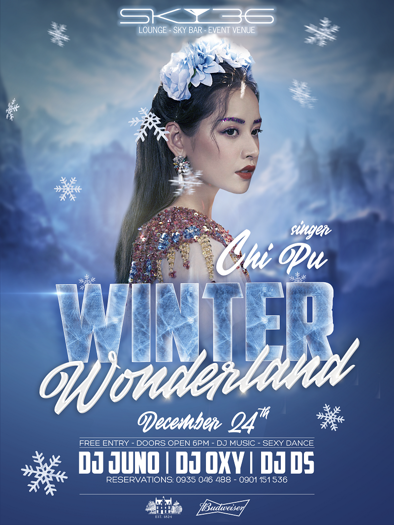 Winter Wonderland | 24.12 | Đại tiệc giáng sinh Cùng Chi Pu tại Sky36 1