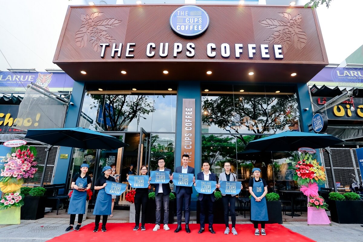 ẤN TƯỢNG màn chào sân của THE CUPS COFFEE – Chuỗi cà phê đầu tiên của người Đà Nẵng