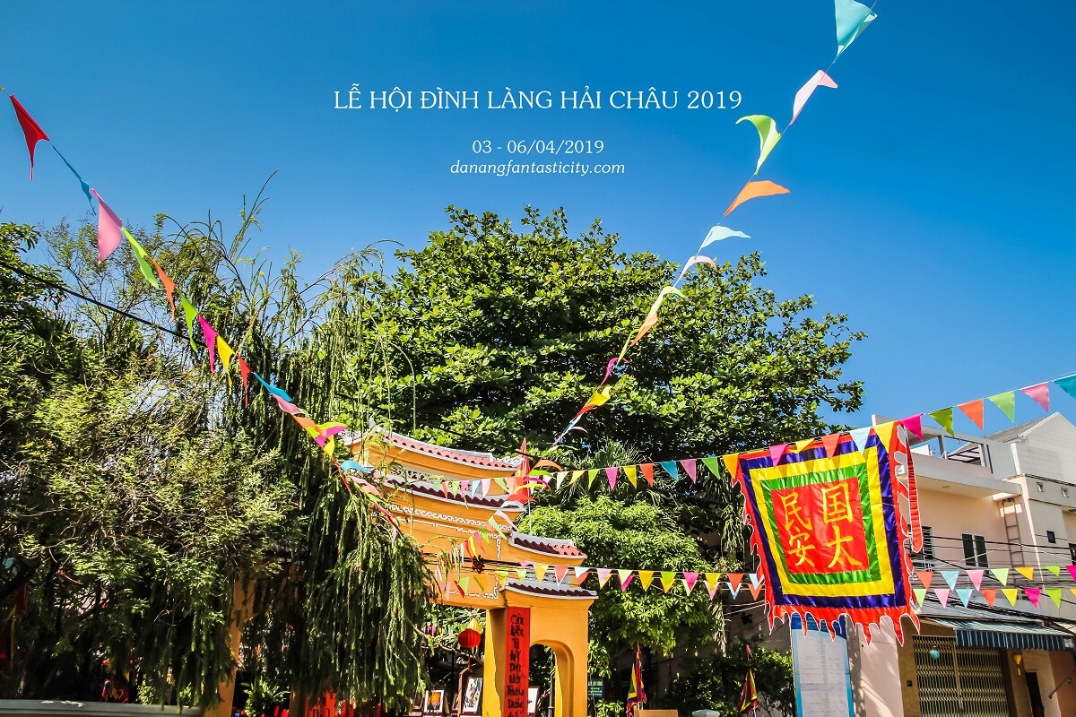 Start of Hai Chau Village Communal House Festival 2019