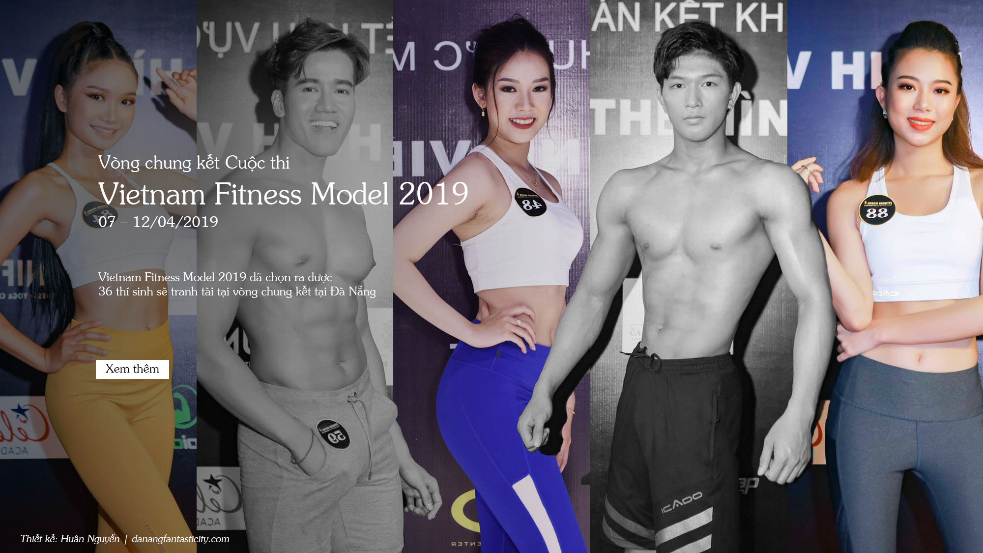 Top 06 sự kiện nổi bật Đà Nẵng tháng 04.2019 | Vòng chung kết Vietnam Fitness Model 2019 (07 - 12/04)