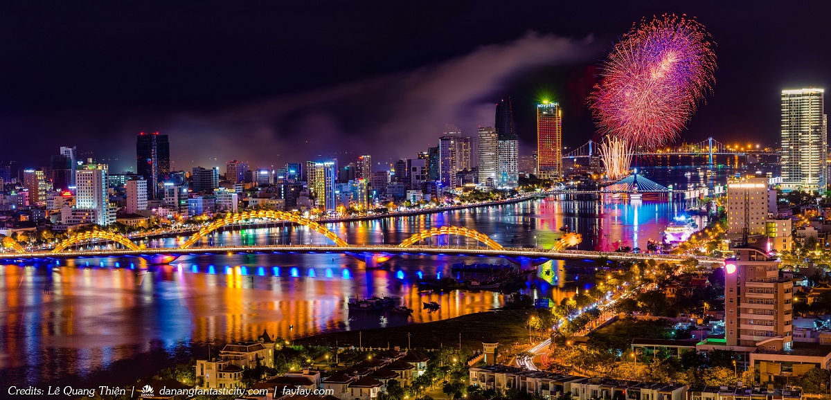 Best spots to enjoy Da Nang International Fireworks