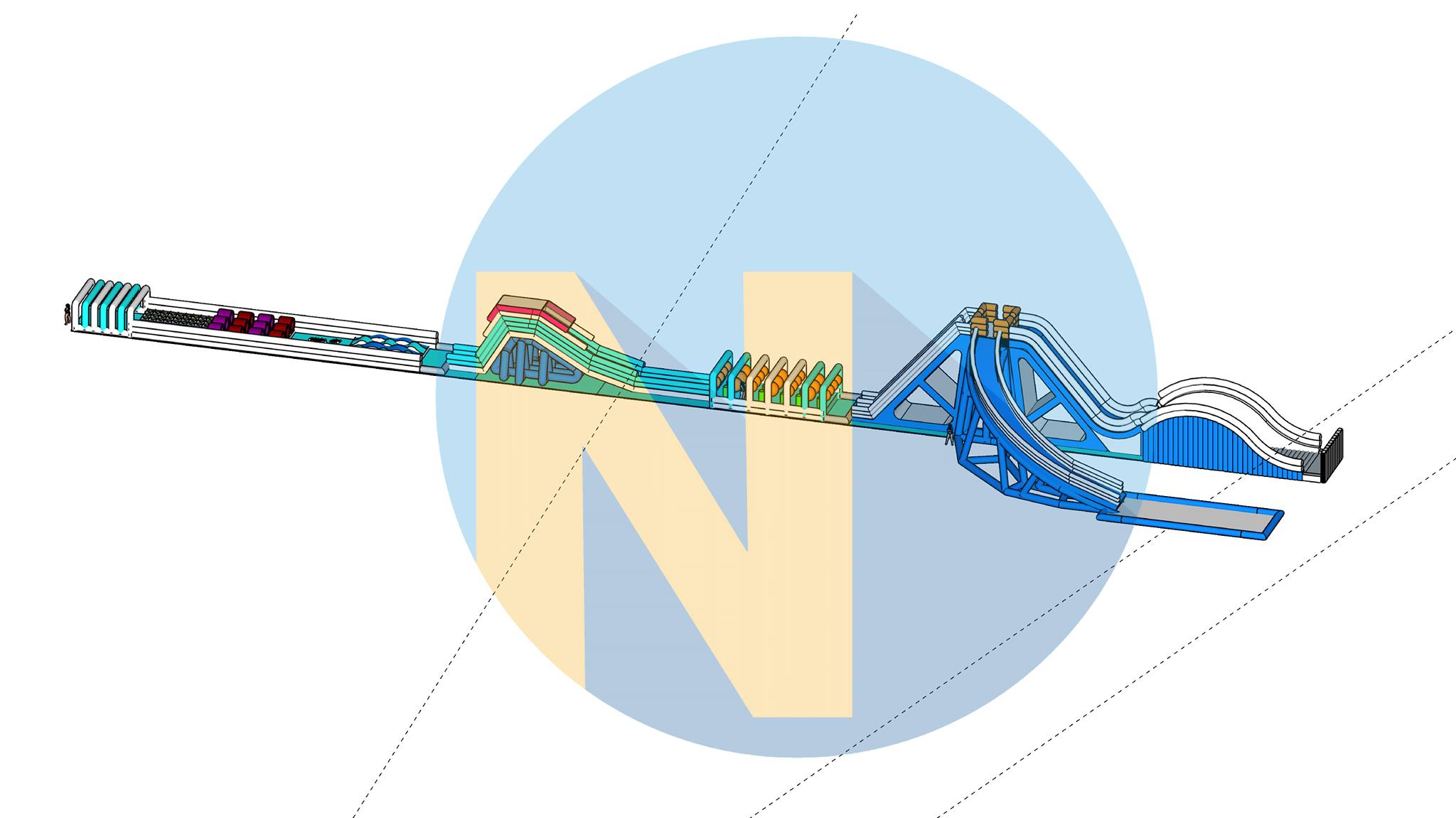 ĐƯỜng TrƯỢt NƯỚc KhỔng LỒ 103m 2