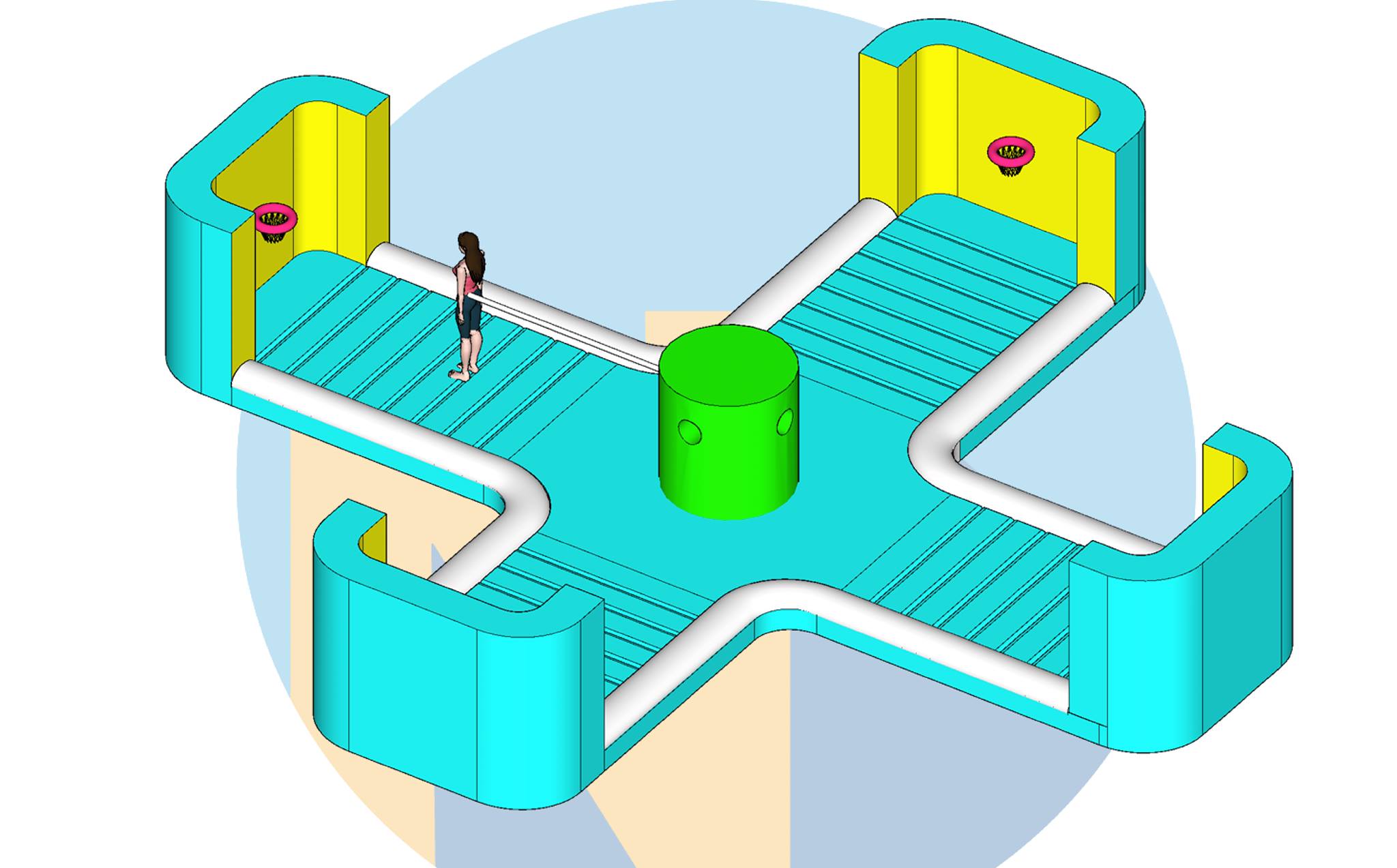 KÉo BÓng RỔ Bungee 2