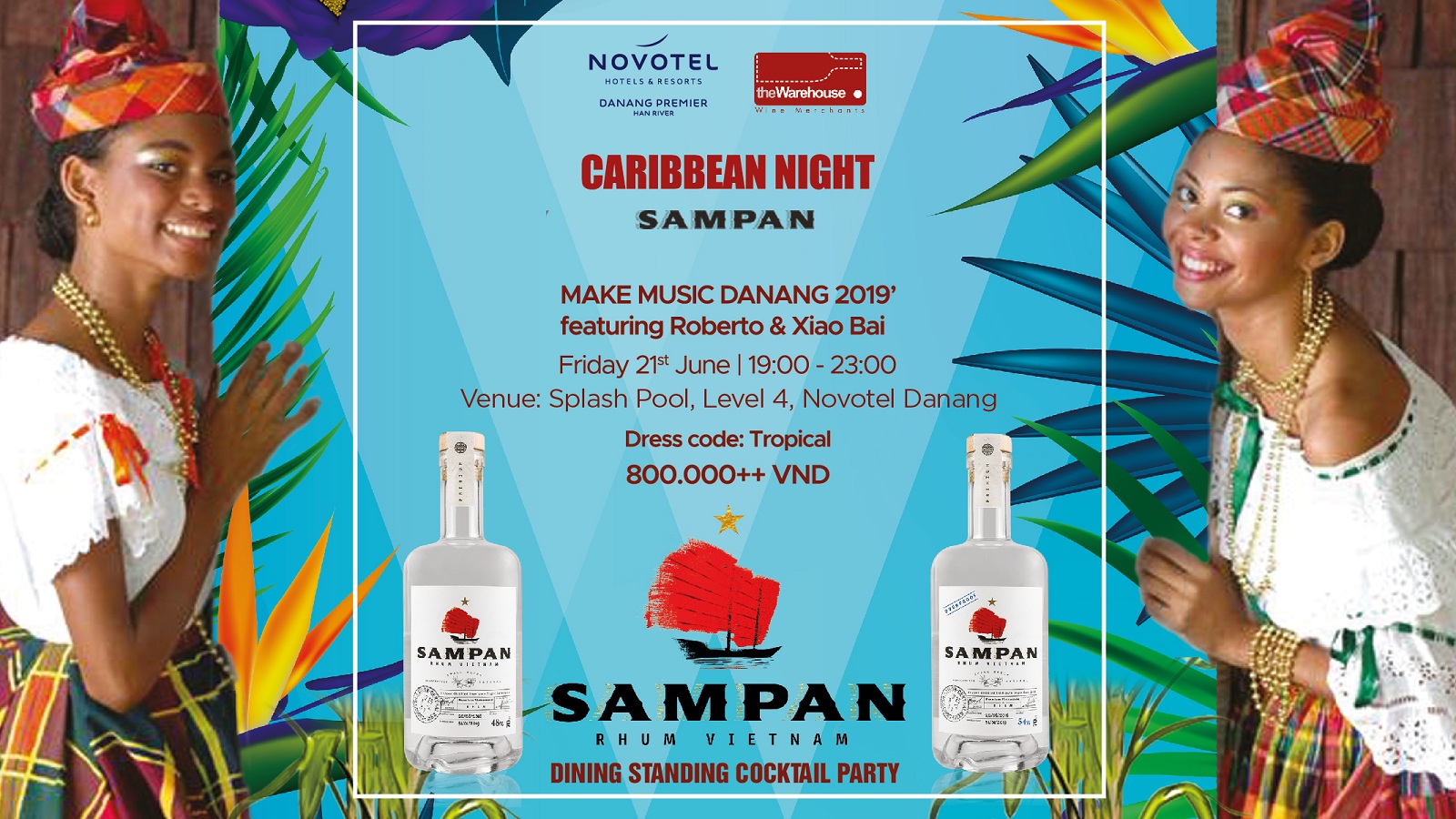 Dem Hoi Ruou Rhum Caribbean Le Hoi Am Nhac Da Nang 2019 Tai Novotel Da Nang