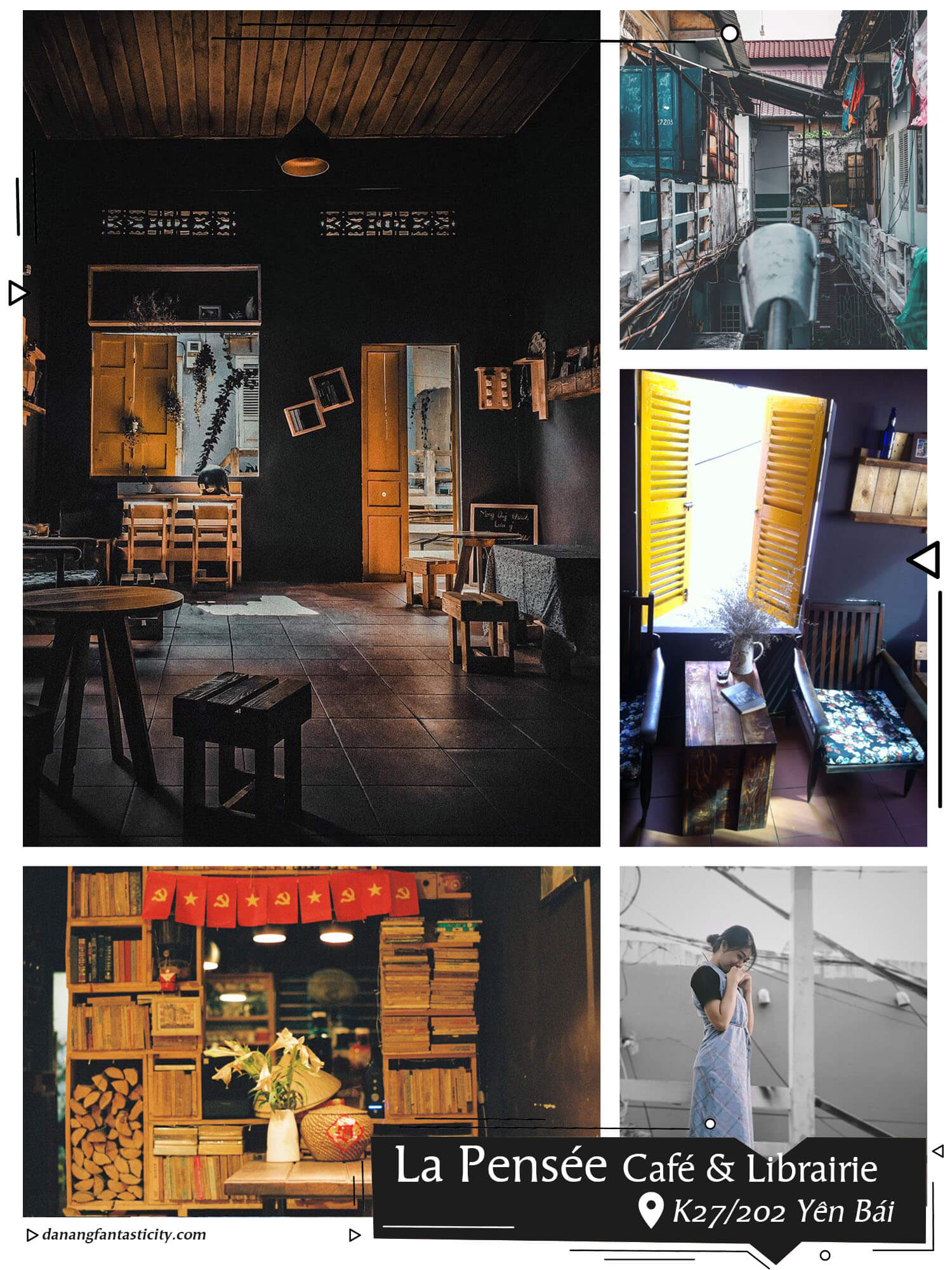 La Pensee Cafe Librairie K27 202 Yen Bai Nhung Tiem Cafe Nhat Dinh Phai Ghe Tai Da Nang Fantasticity Com