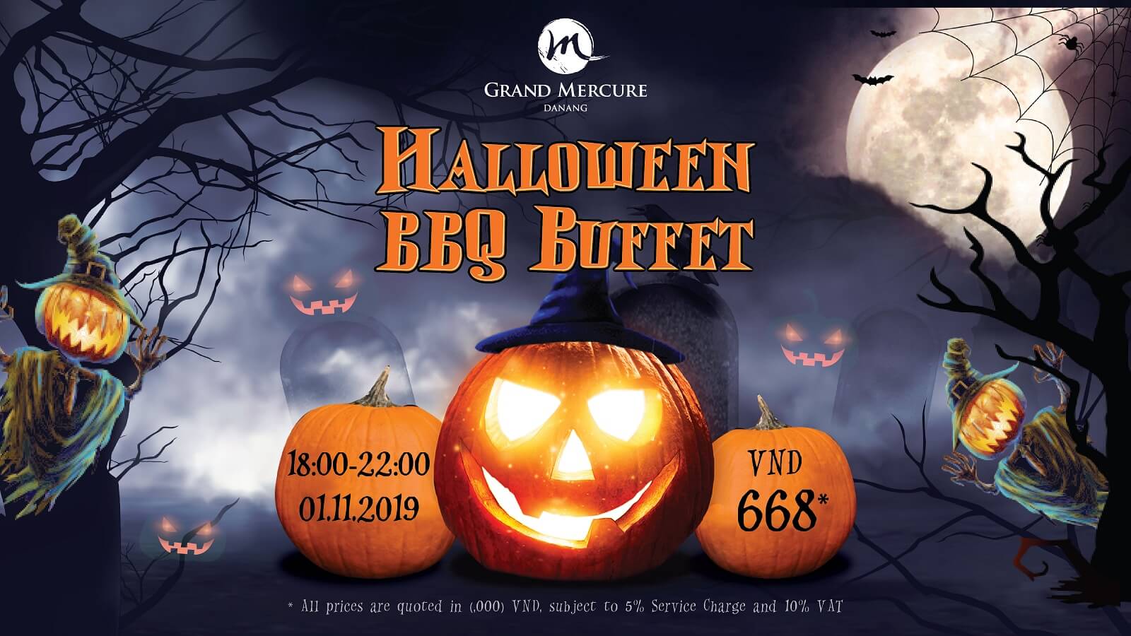 Dai Tiec Halloween Tai Grand Mercure Da Nang Fantasticity Com