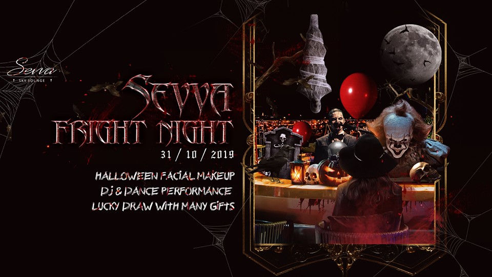 Sevva Fright Night Trai Nghiem Halloween Tai Sevva Sky Lounge