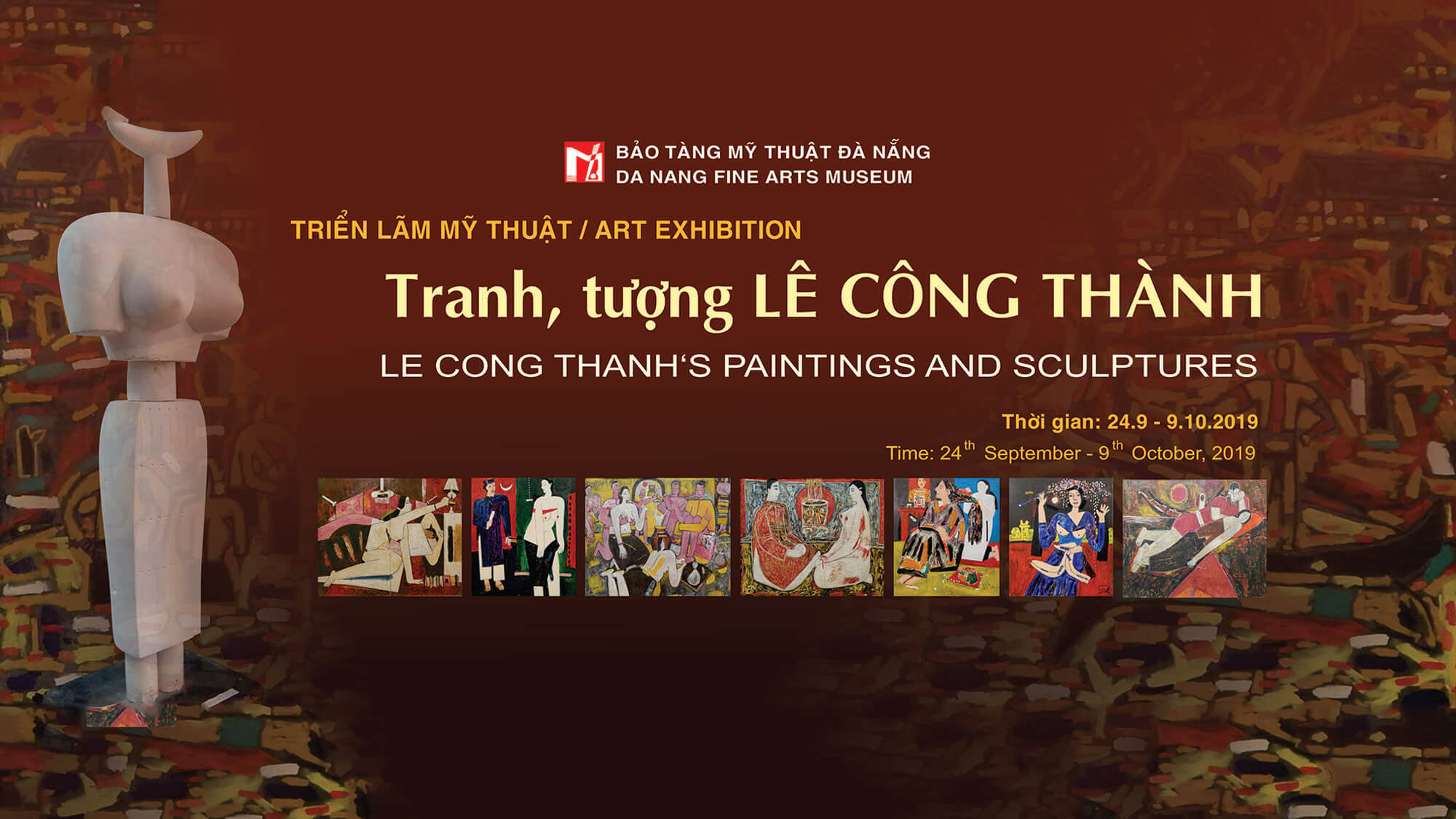 Top Su Kien Noi Bat Danang Thang 10 Danangfantasticity Trien Lam Thy Thuat Tranh Tuong Le Cong Thanh