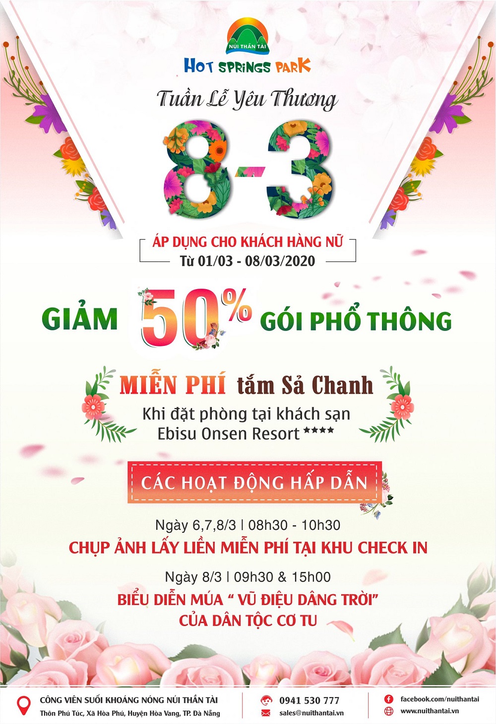 Cong Vien Suoi Khoang Nong Cvskn Nui Than Tai Giam 50 Goi Ve Pho Thong Danh Cho Phu Nu Tu 01 08 03