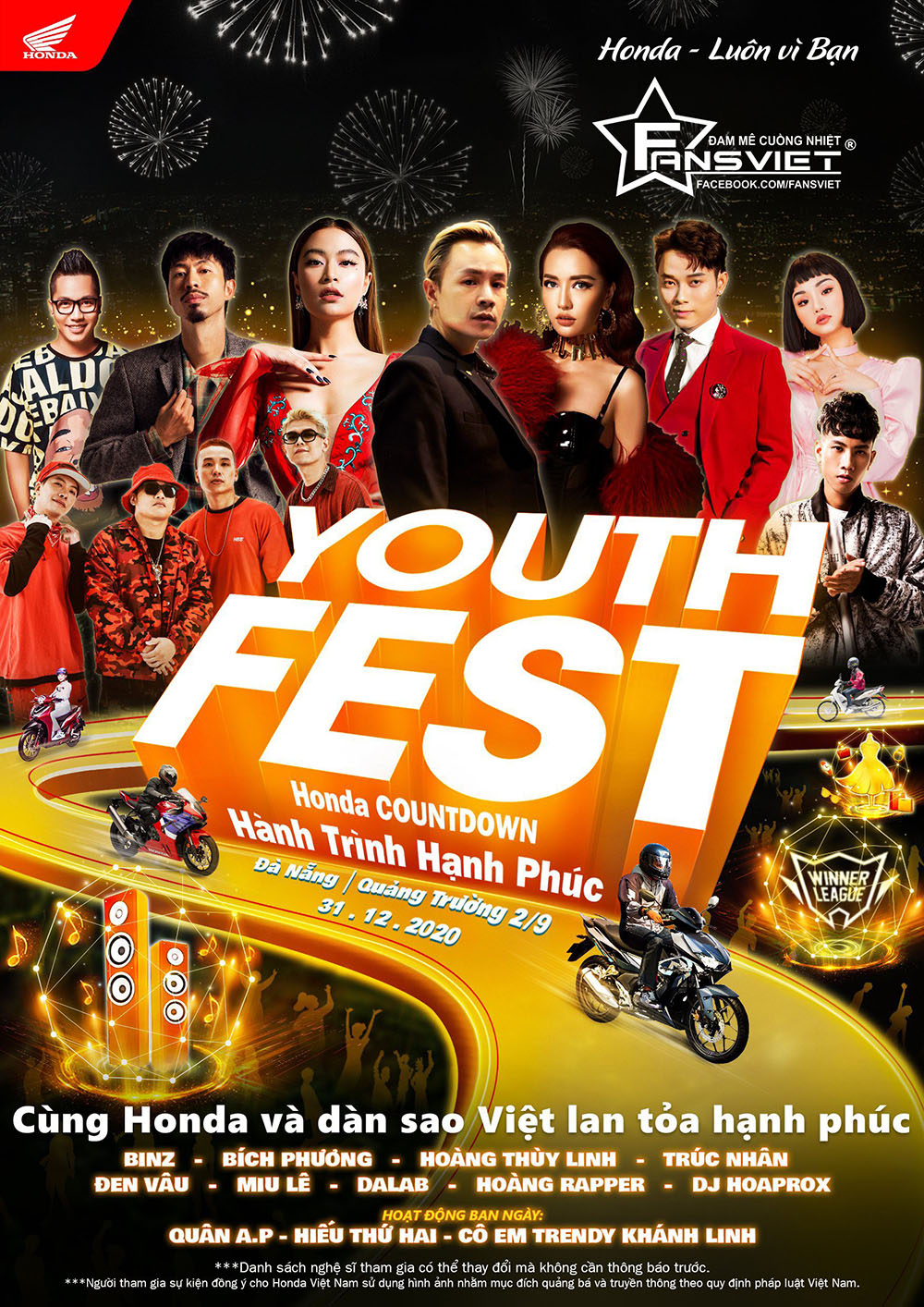 3 Ly Do Gioi Tre Da Nang Mong Ngong Dai Nhac Hoi Honda Youth Fest 2020 01