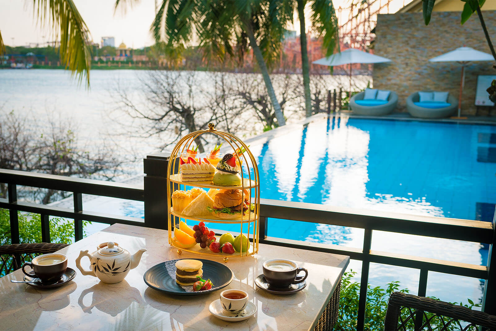 The Blossom Resort Da Nang Lo A1 A2 Khu Dao Xanh Afternoon Tea