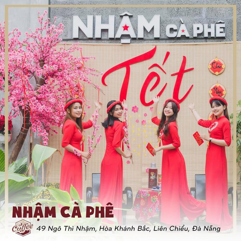 Nham Ca Phe Cac Quan Ca Phe Tran Ngap Khong Khi Tet Tai Da Nang