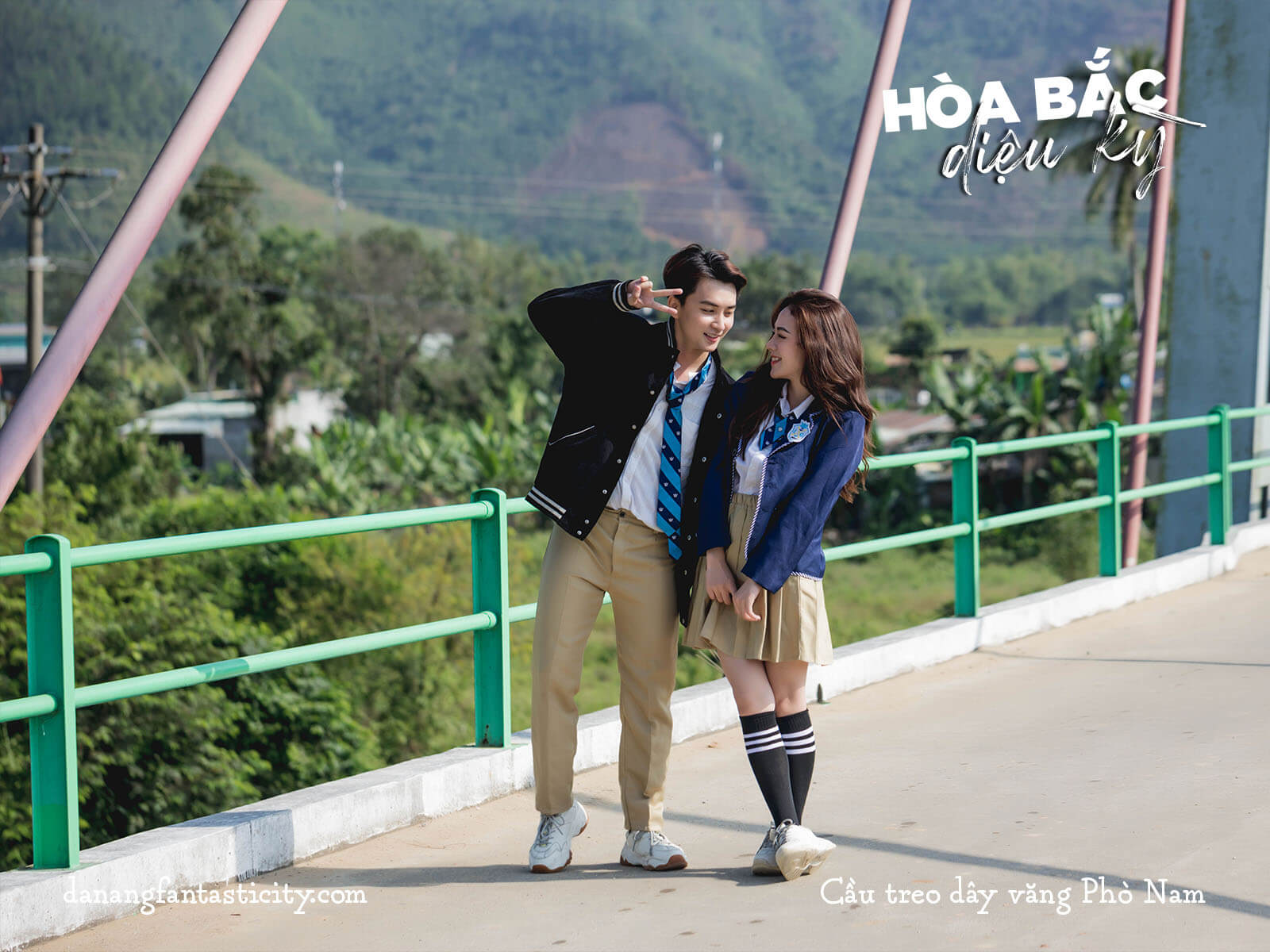 Cau Treo Day Vang Pho Nam Hoa Bac Danang 1