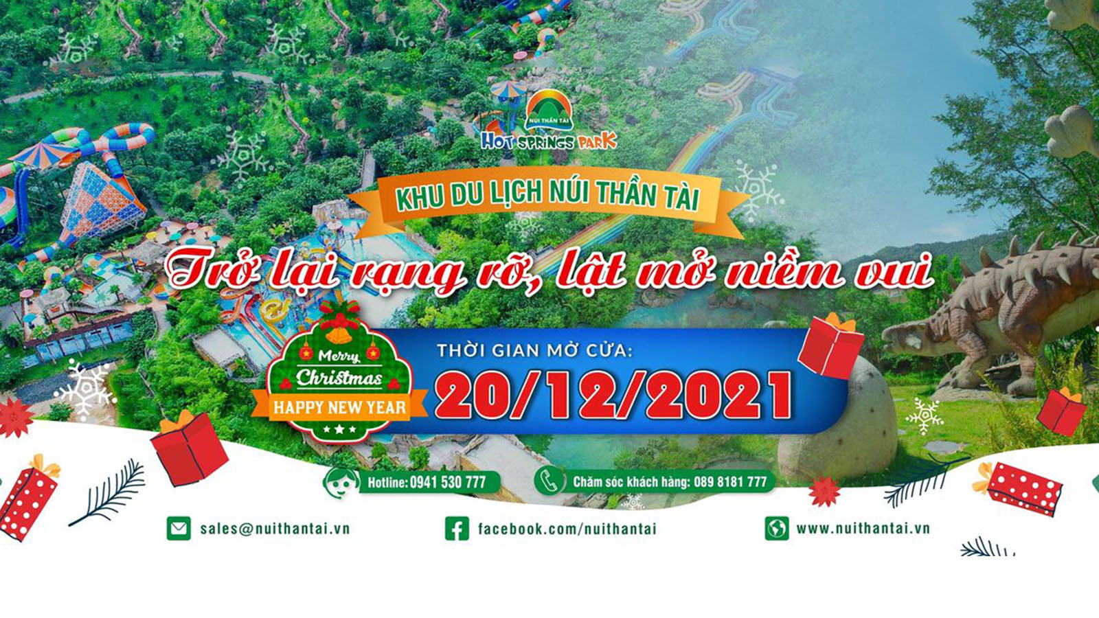 Từ ngày 20.12.2021 Cȏng Viên Suối Khoáng Nόng Núi Thần Tài mở cửa trở lại - Cổng thȏng tin du lịch thành phố Đà Nẵng