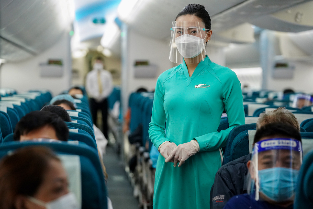 Cùng Vietnam Airlines bay an toàn với ghế trống