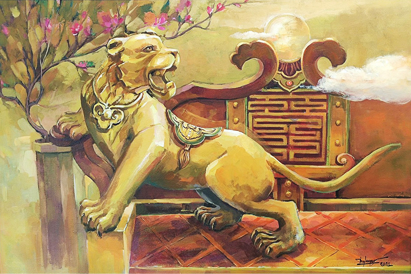 Khát Vọng Xuân Lê Ngân Thũy Sơn Dầu 2021