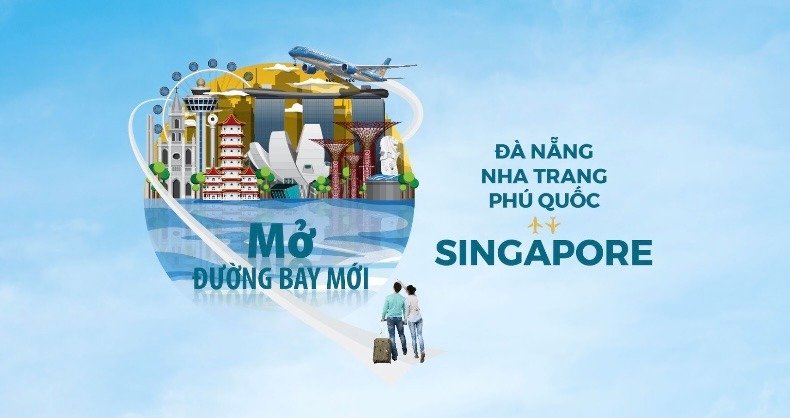 Vietnam Airlines Mo Duong Bay Moi Di Singapore