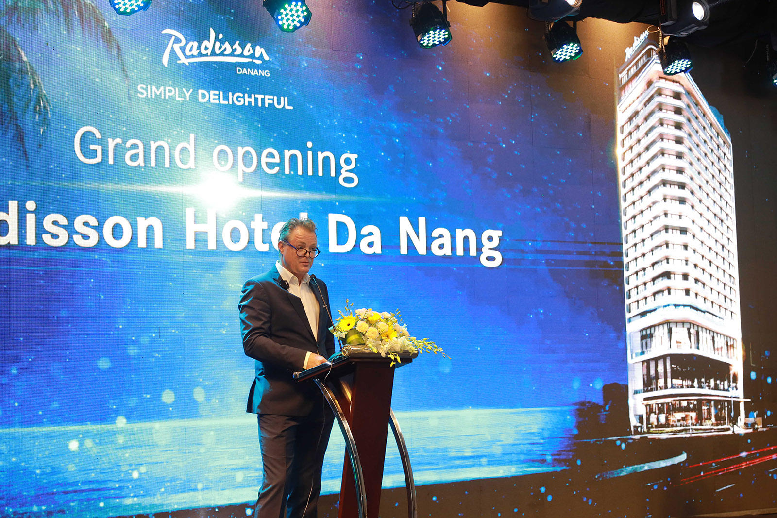 Ông André De Jong Phó Chủ Tịch Điều Hành Tập đoàn Radisson Hotel Khu Vực Đông Nam Á, Thái Bình Dương