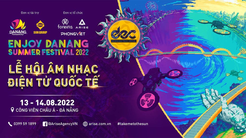 Le Hoi Am Nhac Dec Take Me To The Sun Se Dien Ra Tai Da Nang Vao Thang 08
