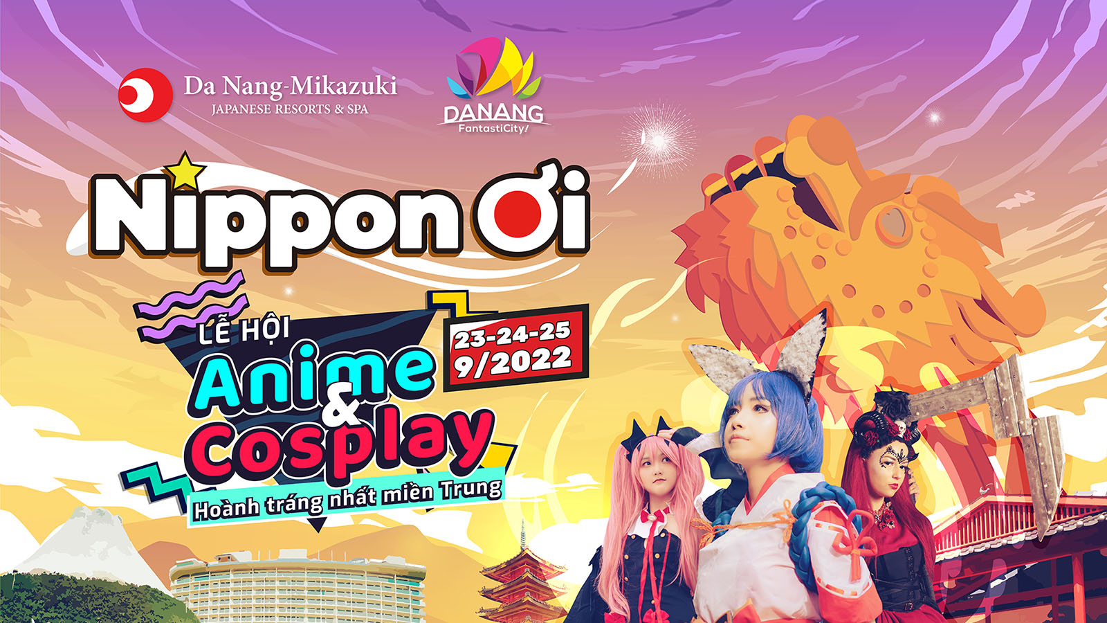 NIPPON ƠI: Lễ hội Anime, Manga, Cosplay lớn nhất miền Trung tại Danang  Mikazuki - Cổng thông tin du lịch thành phố Đà Nẵng