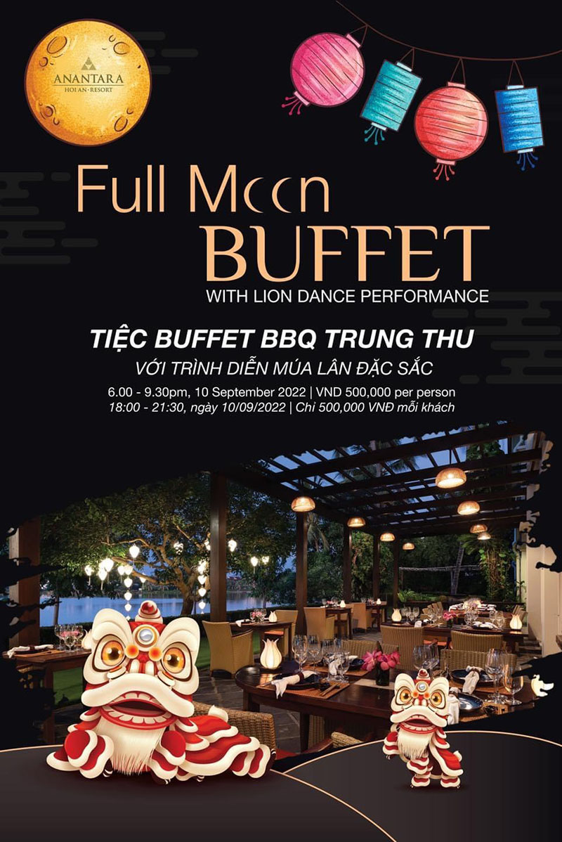 Tiec Buffet Trung Thu Voi Mua Lan Tai Anatara Hoi An Resort