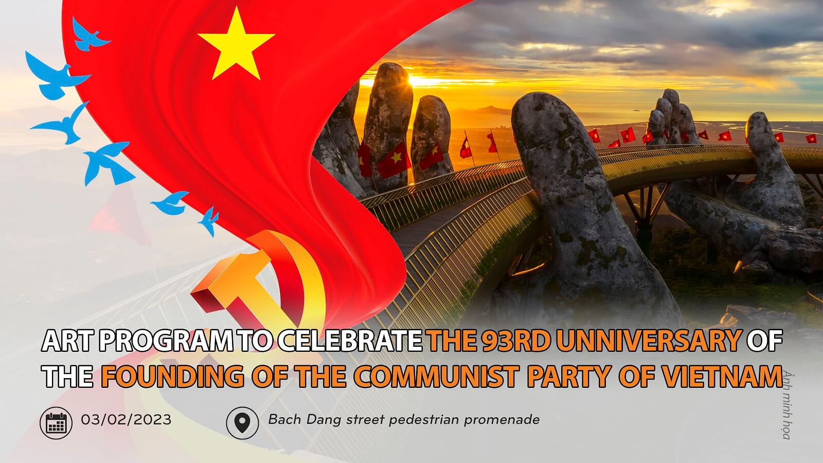 7 Art Program To Celebrate The 93rd Unniversary Of The Founding Of The Communist Party Of Vietnam