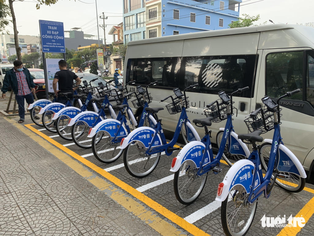 Da Nang Dat 61 Tram Xe Dap Cong Cong Khap Thanh Pho Cho Khach Thue 2