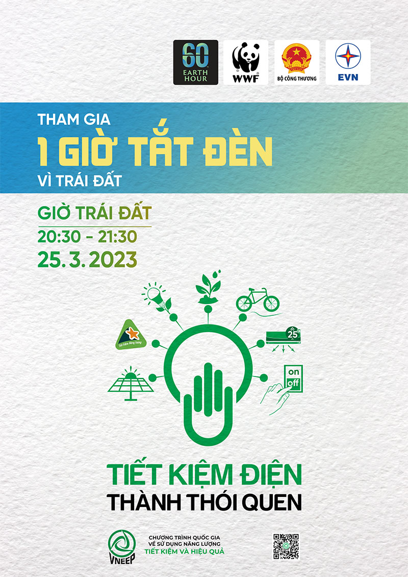 Tổ chức các hoạt động tuyên truyền hưởng ứng “Chiến dịch Giờ Trái đất 2023”