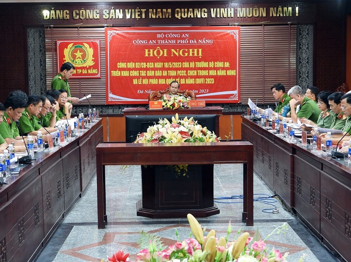 Đảm bảo an toàn phòng cháy chữa cháy, cứu nạn cứu hộ trong mùa nắng nóng và DIFF 2023