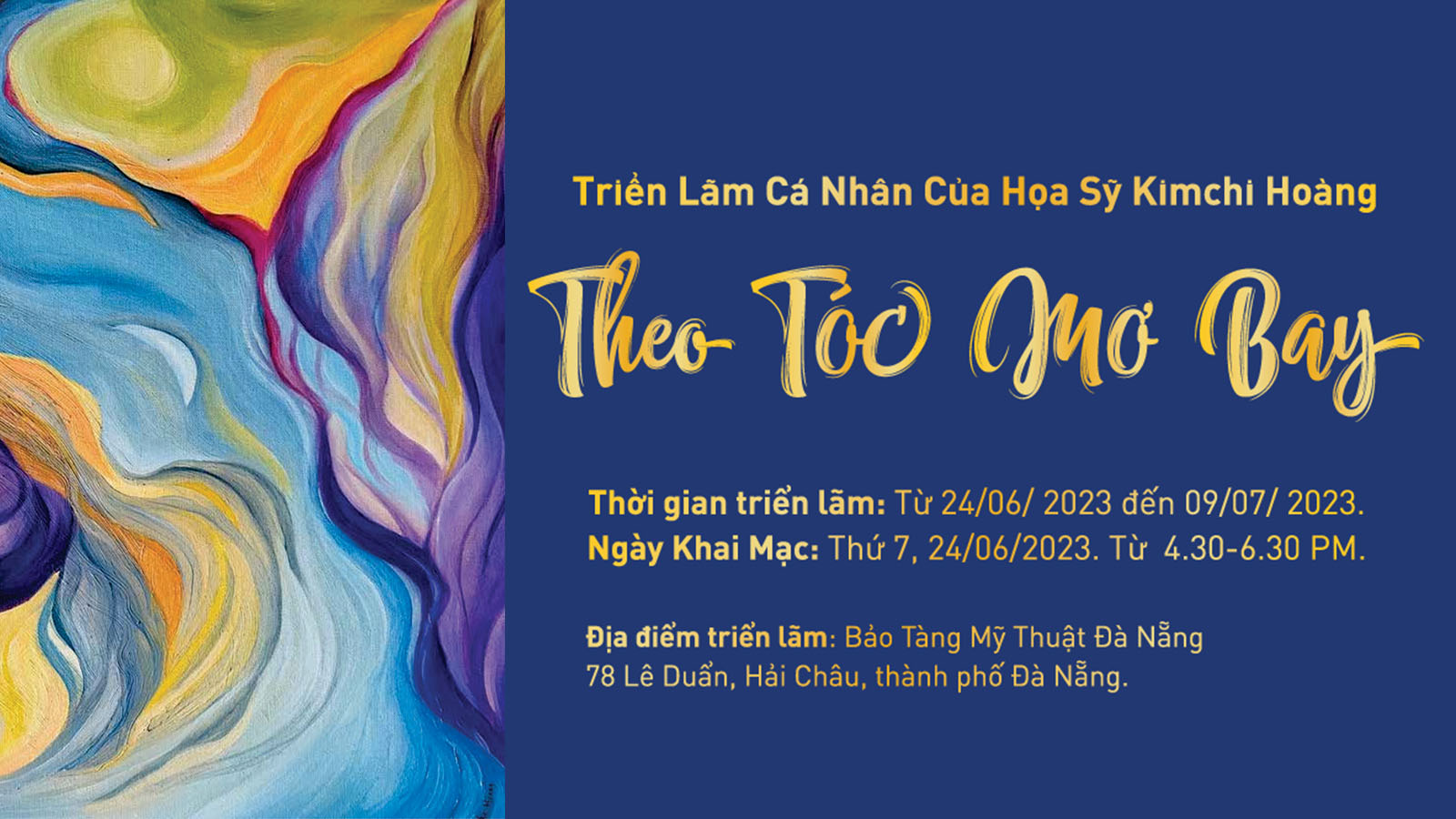 Trien Lam Ca Nhan Theo Toc Mo Bay Cua Hoa Si Kimchi Hoang