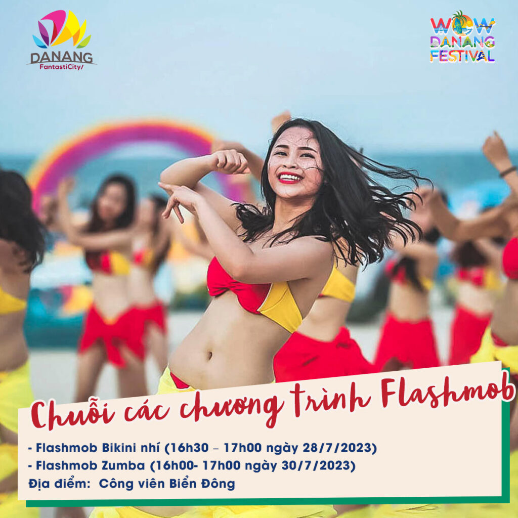 Chuỗi các chương trình Flashmob – Lễ Hội Tận Hưởng Mùa Hè Đà Nẵng 2023