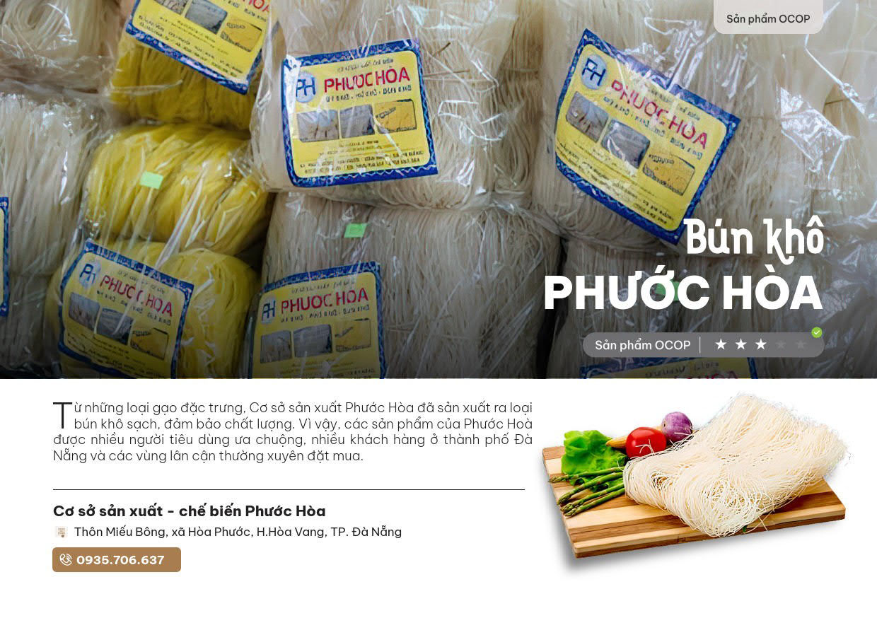 Bun Kho Phuoc Hoa San Pham Ocop Da Nang