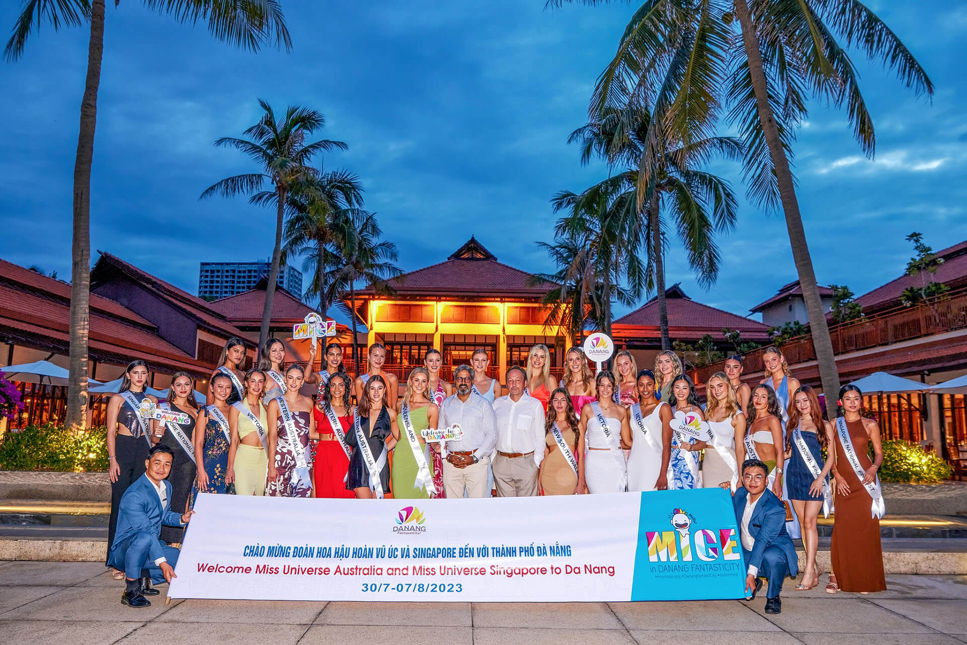 Hoa hậu Hoàn vũ Úc 2023 tại Furama Resort Đà Nẵng - Cổng thông tin du lịch thành phố Đà Nẵng