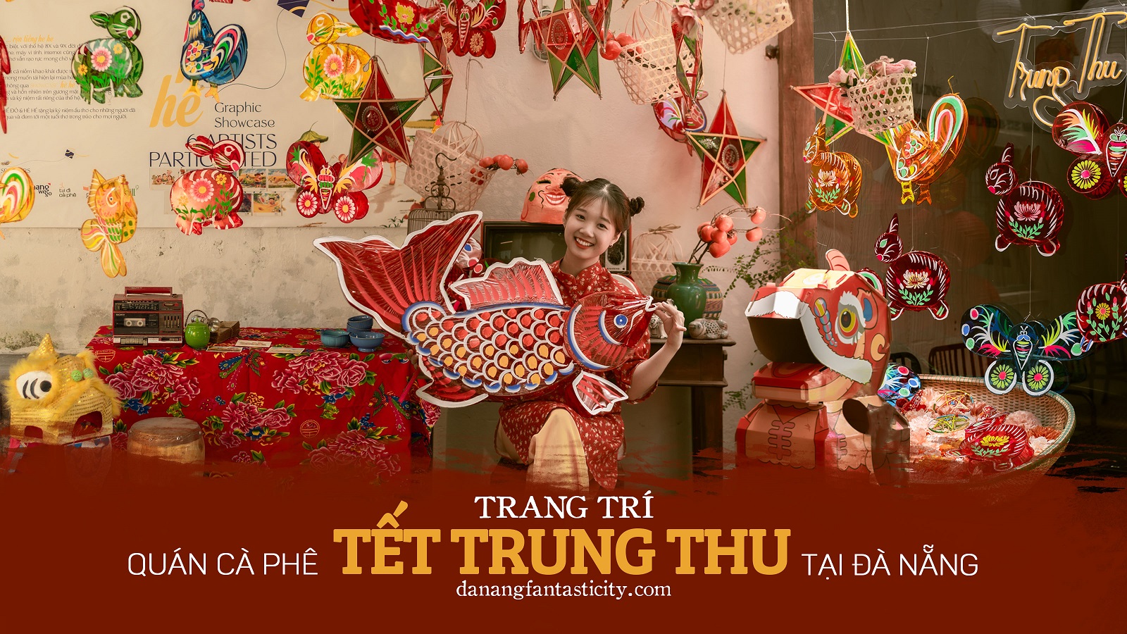 Quan Ca Phe Trang Tri Tet Trung Thu Tai Da Nang 2023