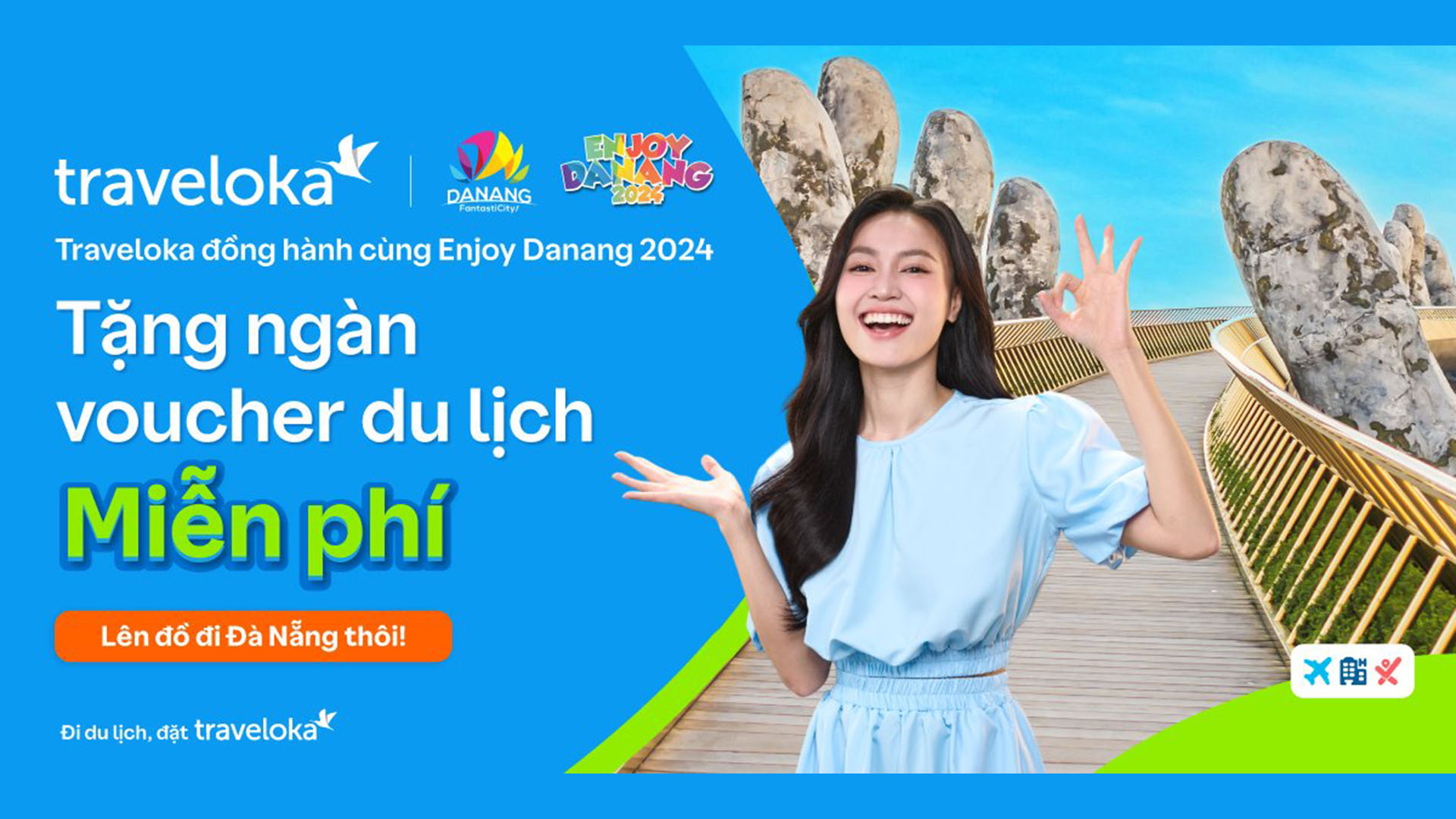 Trung tâm Xúc tiến Du lịch Đà Nẵng hợp tác Traveloka công bố chương trình kích cầu du lịch “Enjoy Da Nang 2024” trên nền tảng ứng dụng của Traveloka