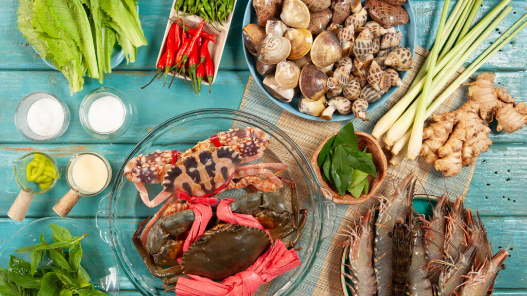 Морепродукты Дананга