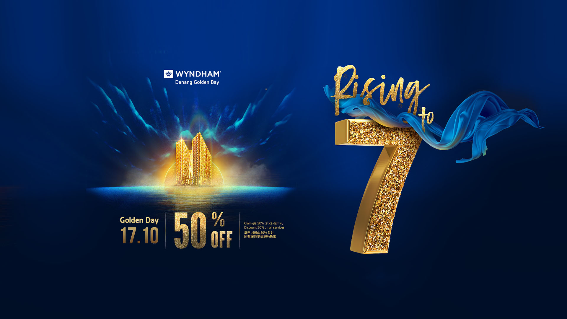 Wyndham Danang Golden Bay Hotel celebrates 7 years of excellence