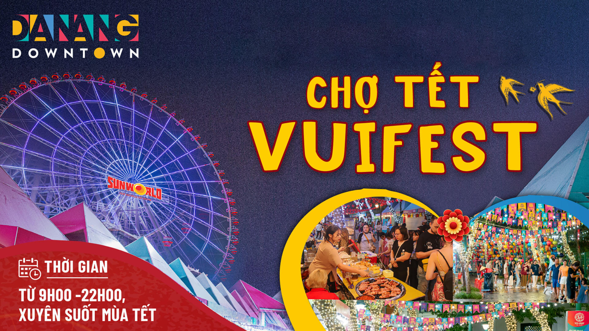 Chợ Tết Vui-Fest tại Da Nang Downtown sắp quay trở lại