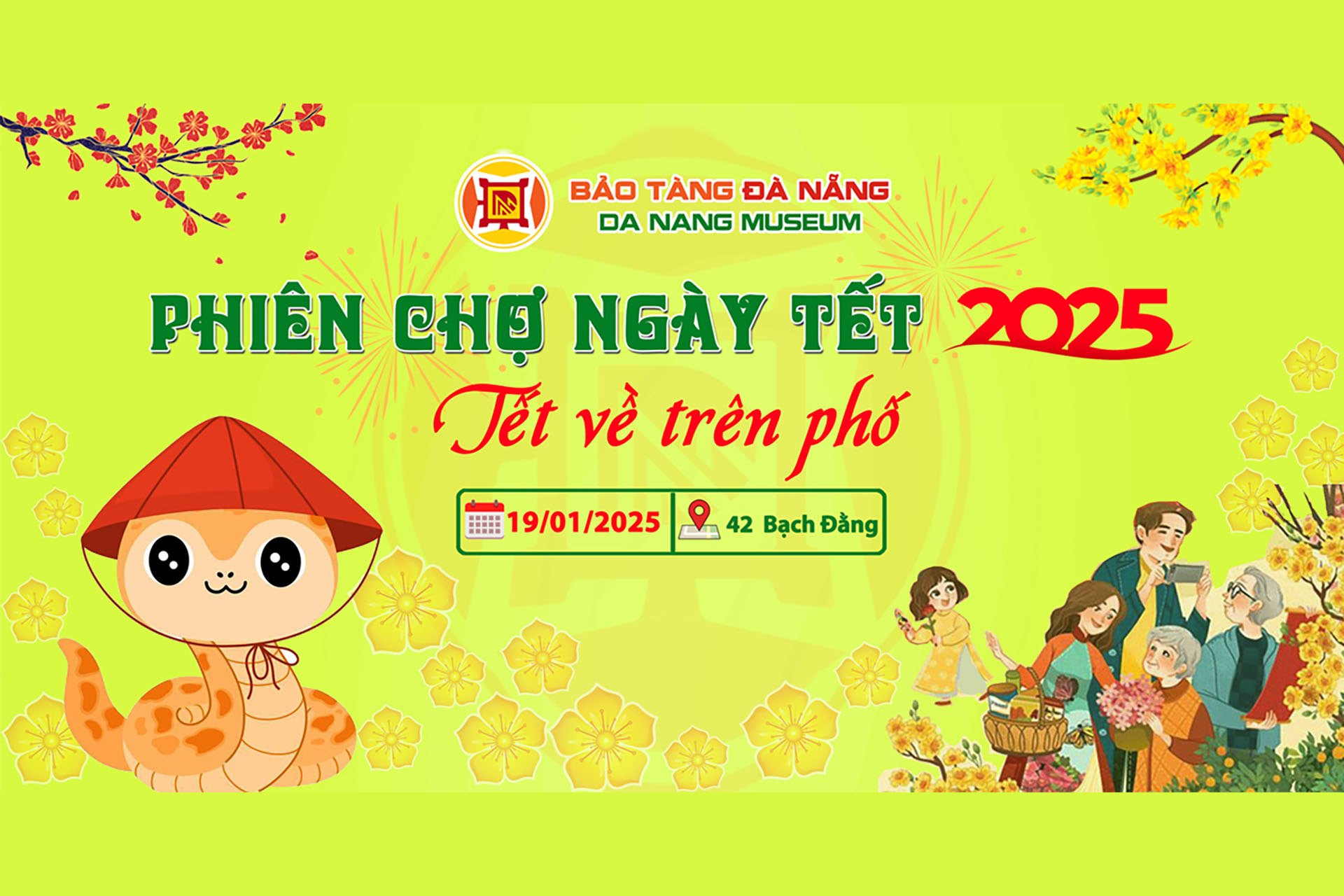 Phiên chợ ngày Tết với chủ đề “Tết về trên phố” tại Bảo tàng Đà Nẵng