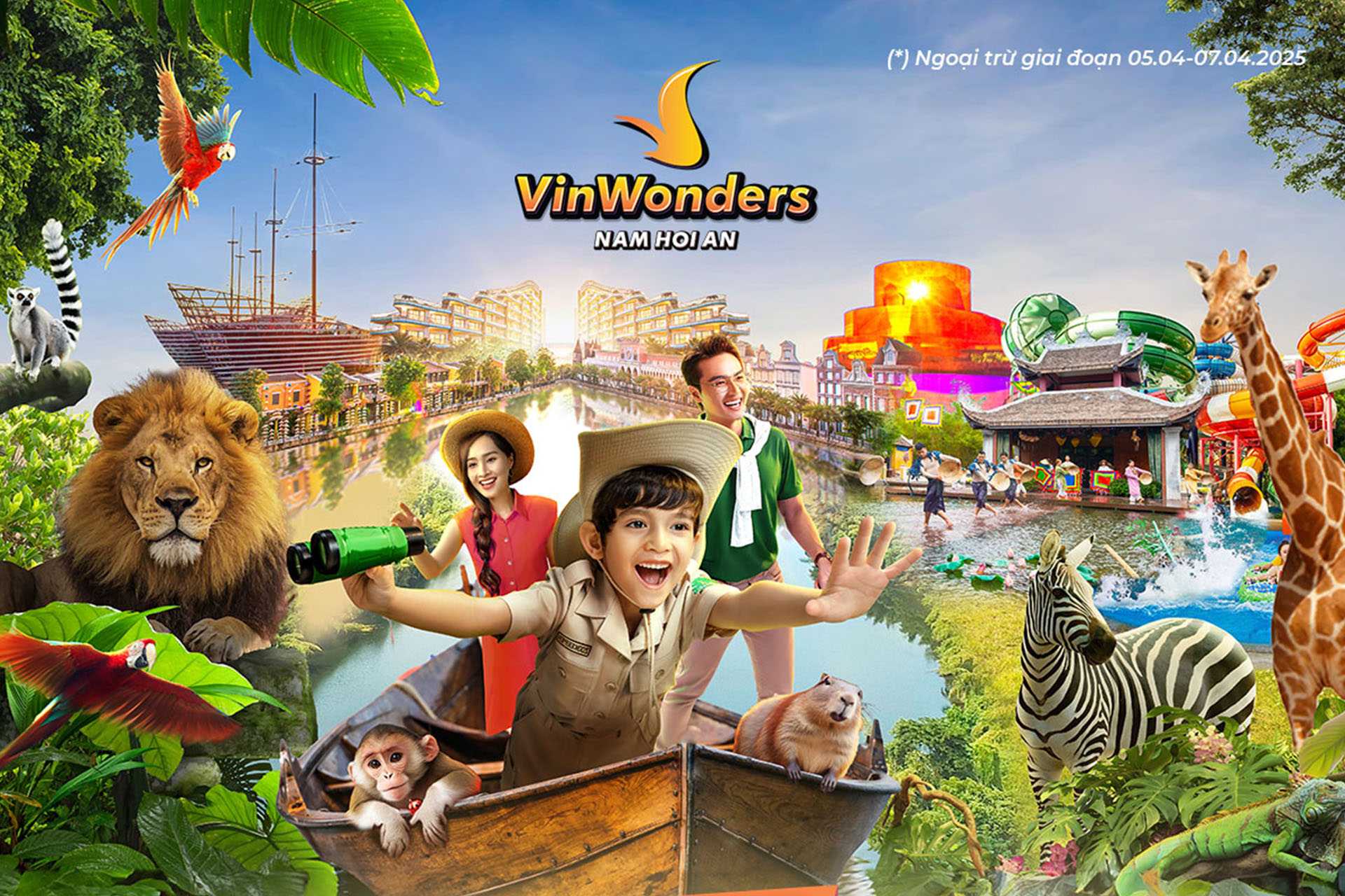 Giảm Tới 50% VinWonders Nam Hội An – Đặc Quyền Dành Riêng Cho Người Địa Phương!