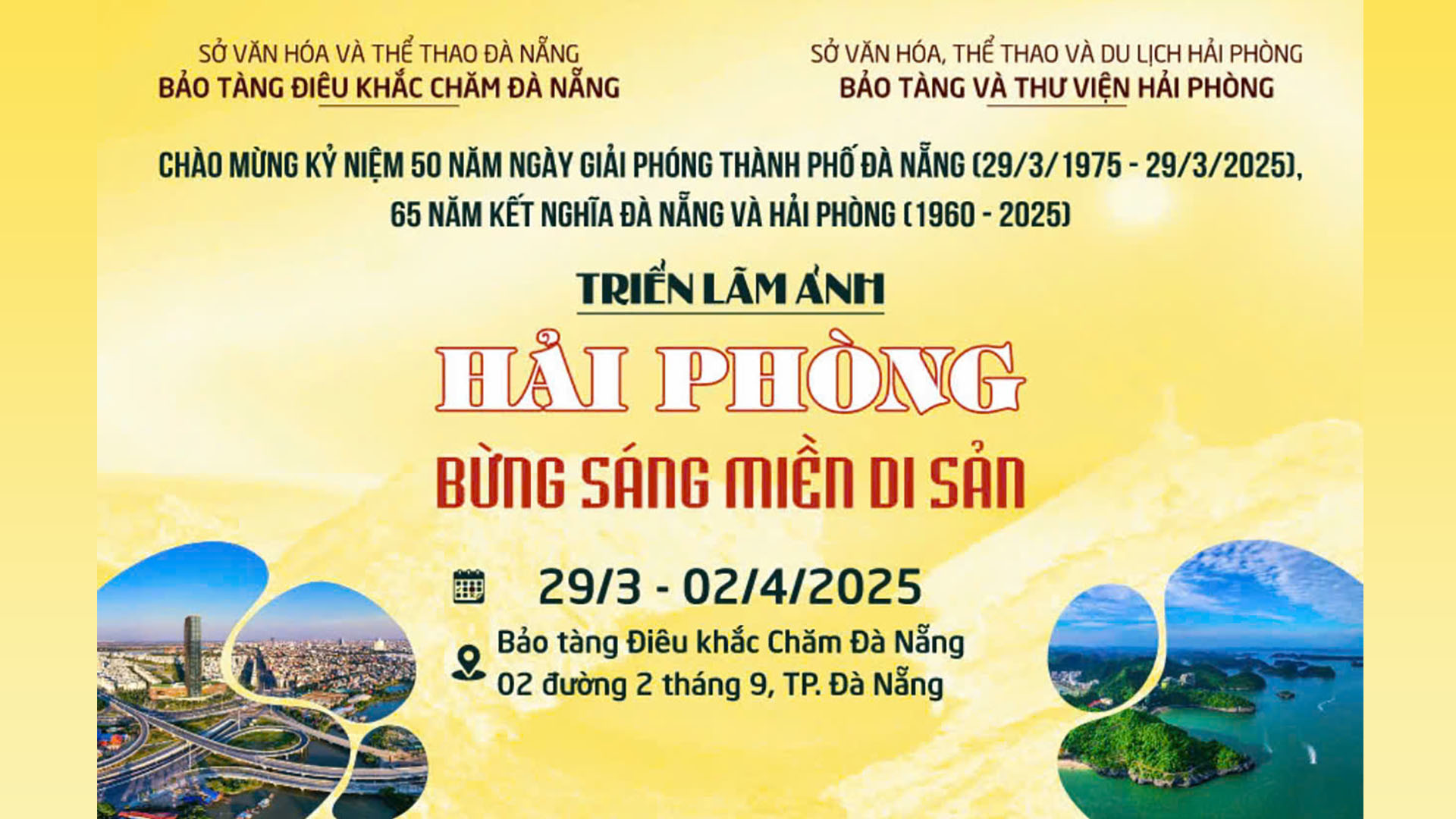 Triển lãm ảnh “Hải Phòng bừng sáng miền di sản” tại thành phố Đà Nẵng