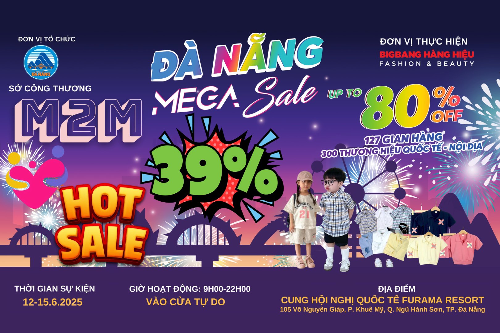 Ngày hội khuyến mại hàng hiệu – Mega Sale Đà Nẵng 2025 và phát động Chương trình Mùa khuyến mại hè Đà Nẵng 2025