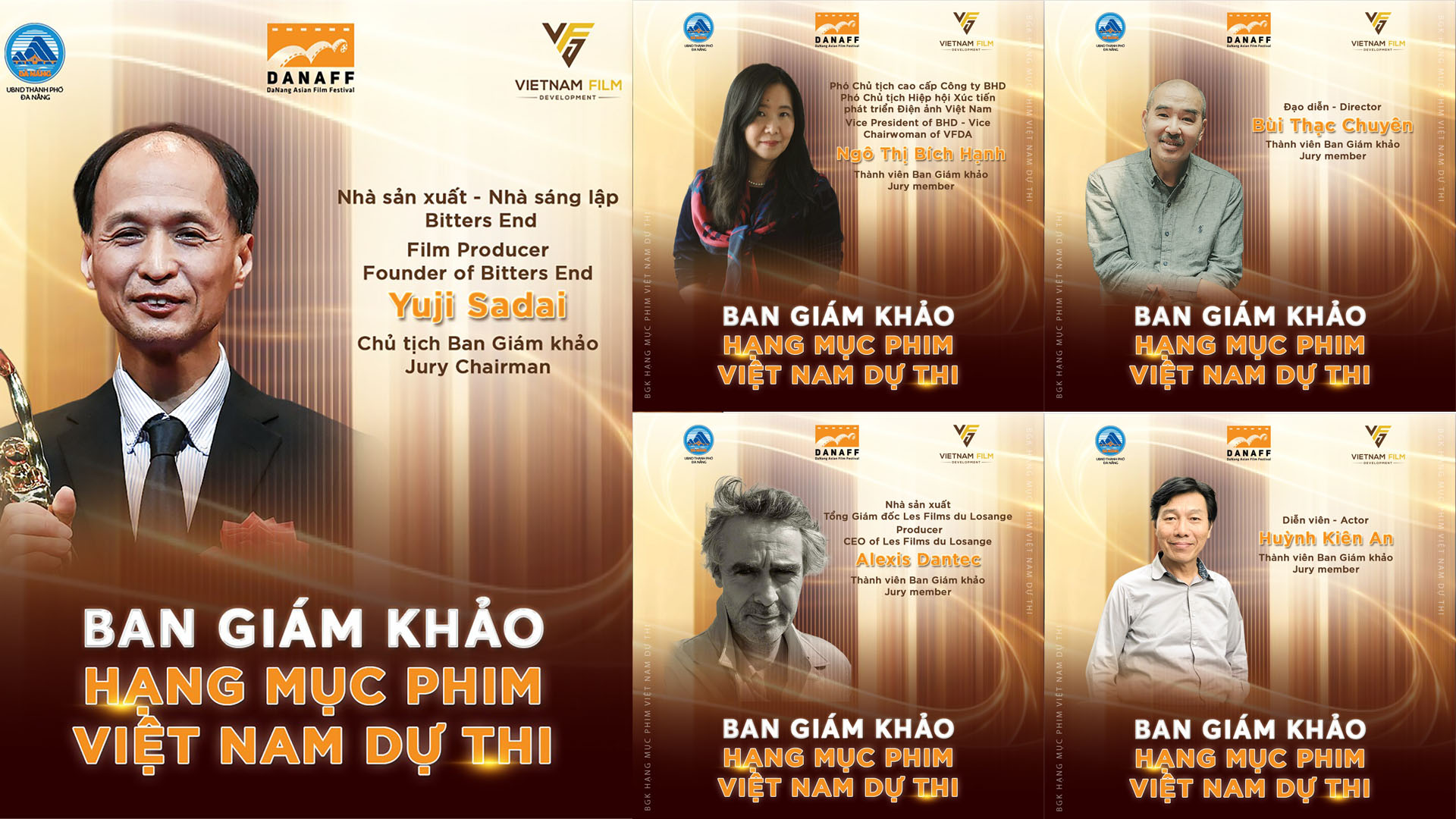 DANAFF III công bố Hội đồng Giám khảo hạng mục Phim Việt Nam Dự thi